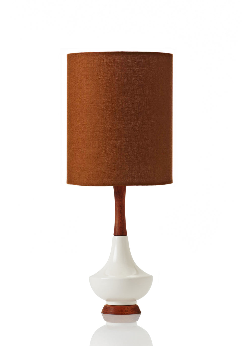 Electra Lamp • Small - Ochre Linen