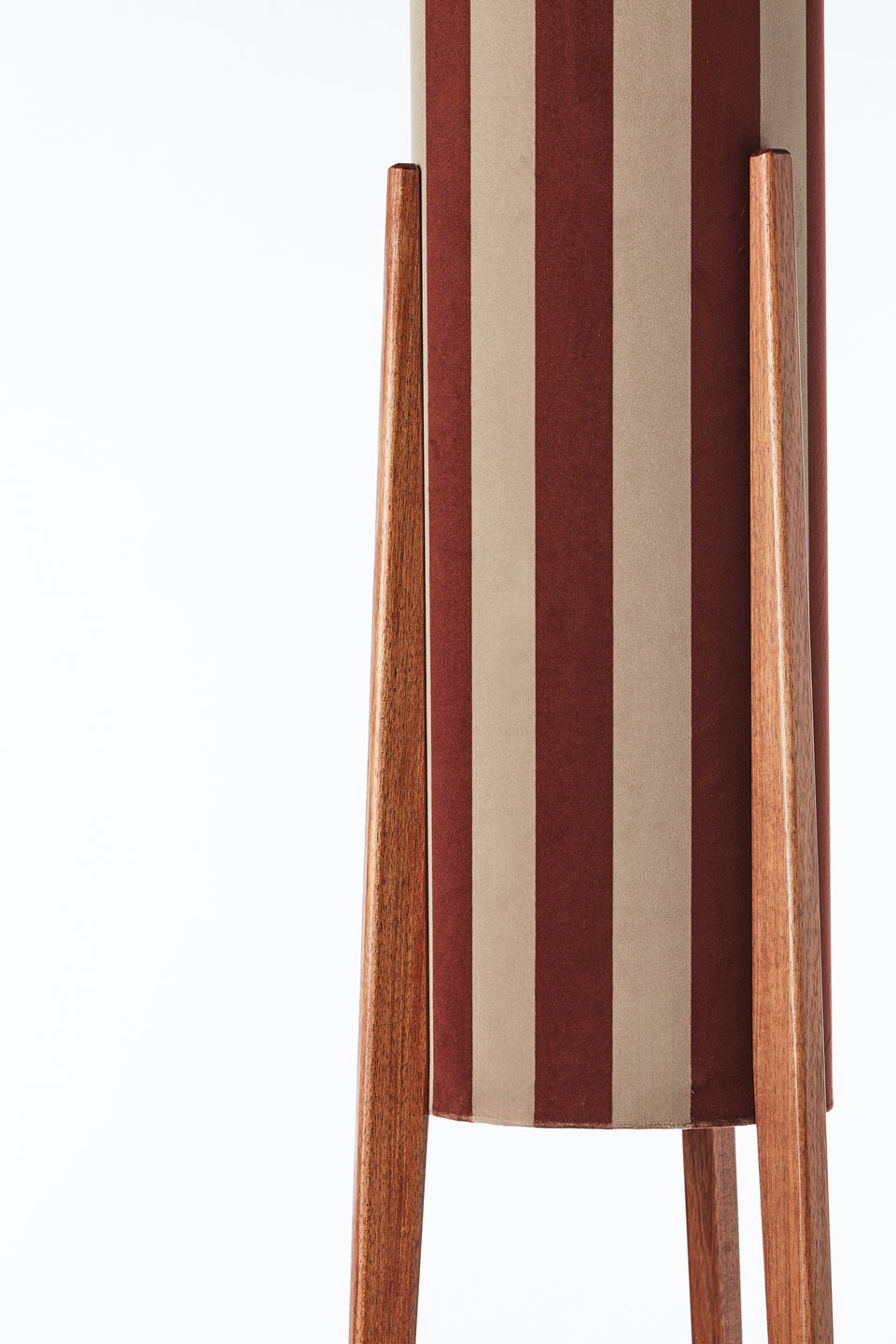 Rocket Floor Lamp • Large -  Grid Mission Brown