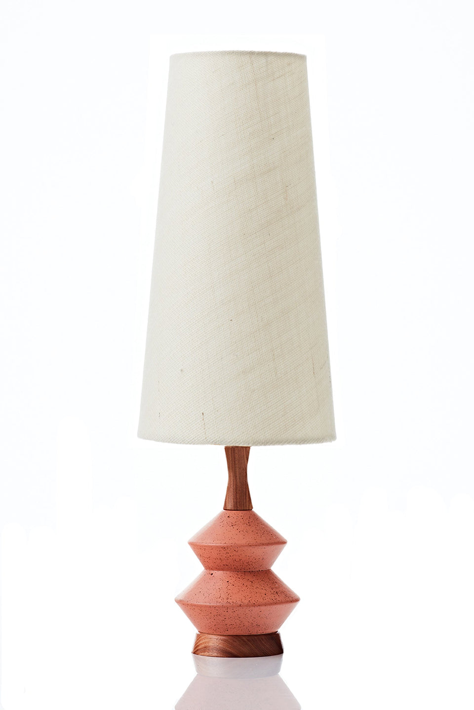 Athena Lamp • Conical - Vanilla Hessian - SALE