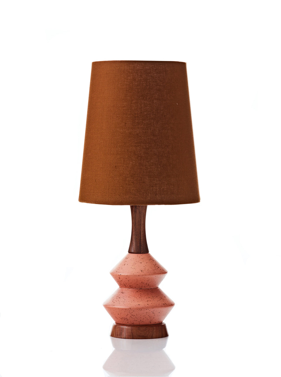Athena Lamp • Small - Ochre Linen- SALE