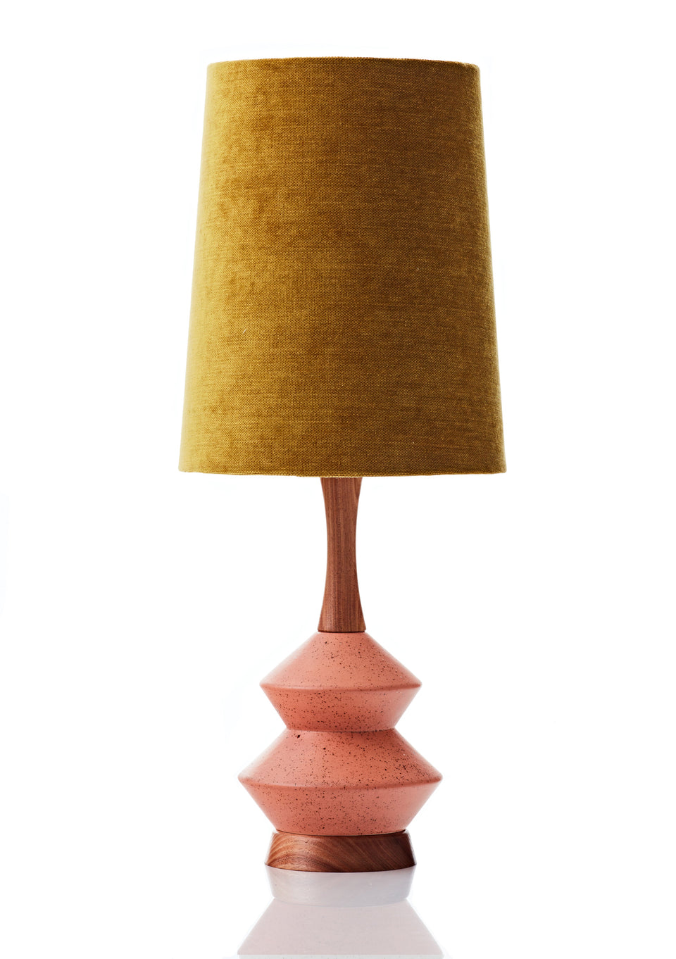 Athena Lamp • Large - Gold Velvet - SALE