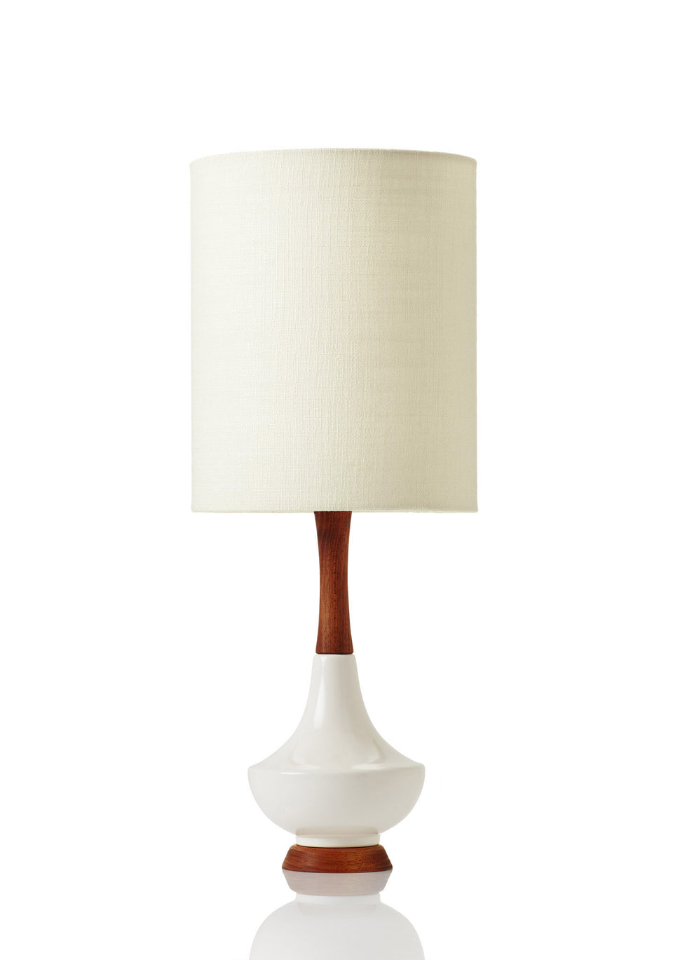 Electra Lamp • Small -  Bone Linen