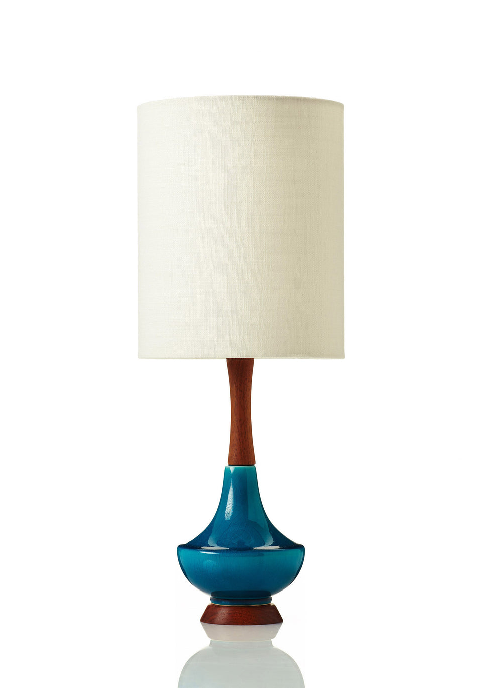 Electra Lamp • Small -  Bone Linen