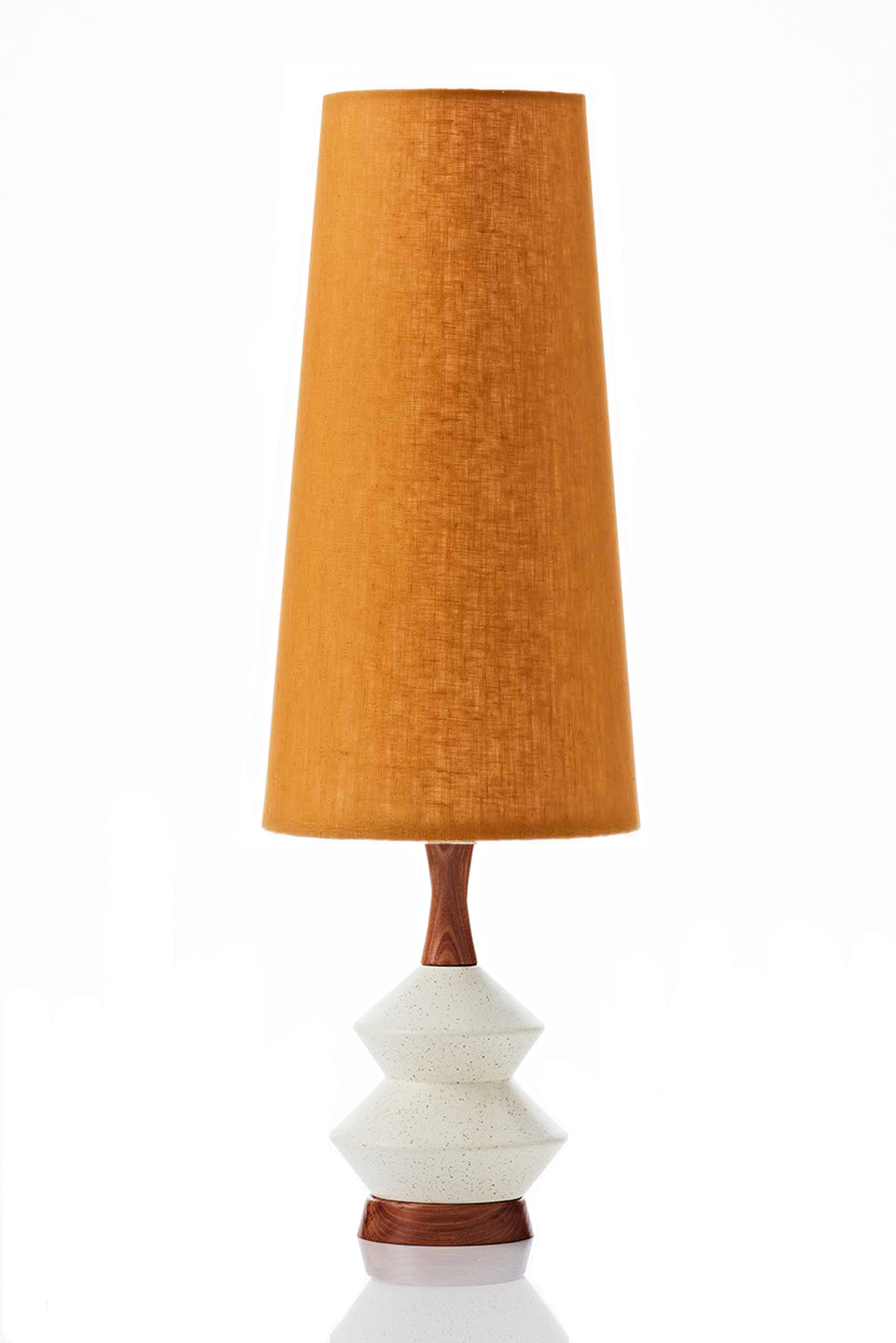 Athena Lamp • Conical - Mustard Linen