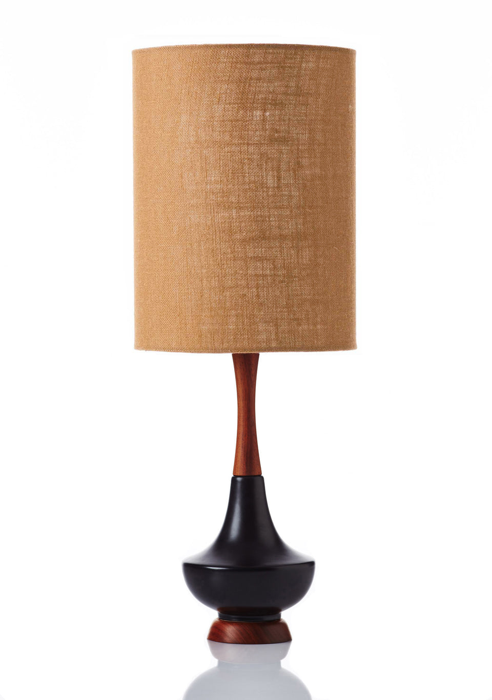 Electra Lamp • Large - Copper Hessian