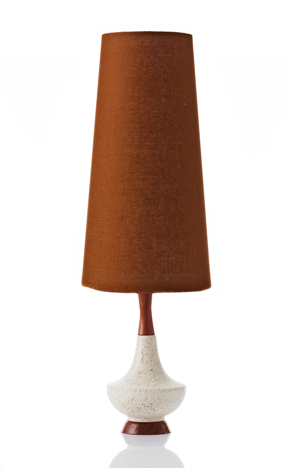 Electra Lamp • Conical - Ochre Linen