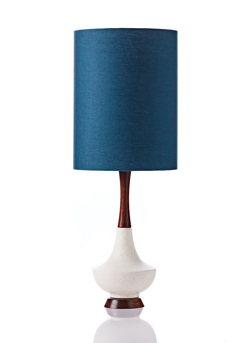 Electra Lamp • Large - Teal Linen