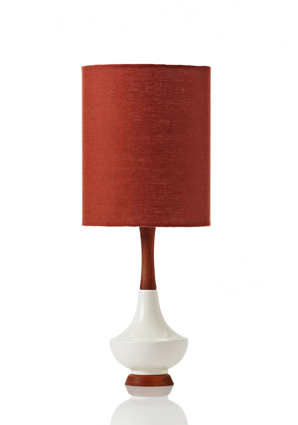 Electra Lamp • Small - Paprika Linen