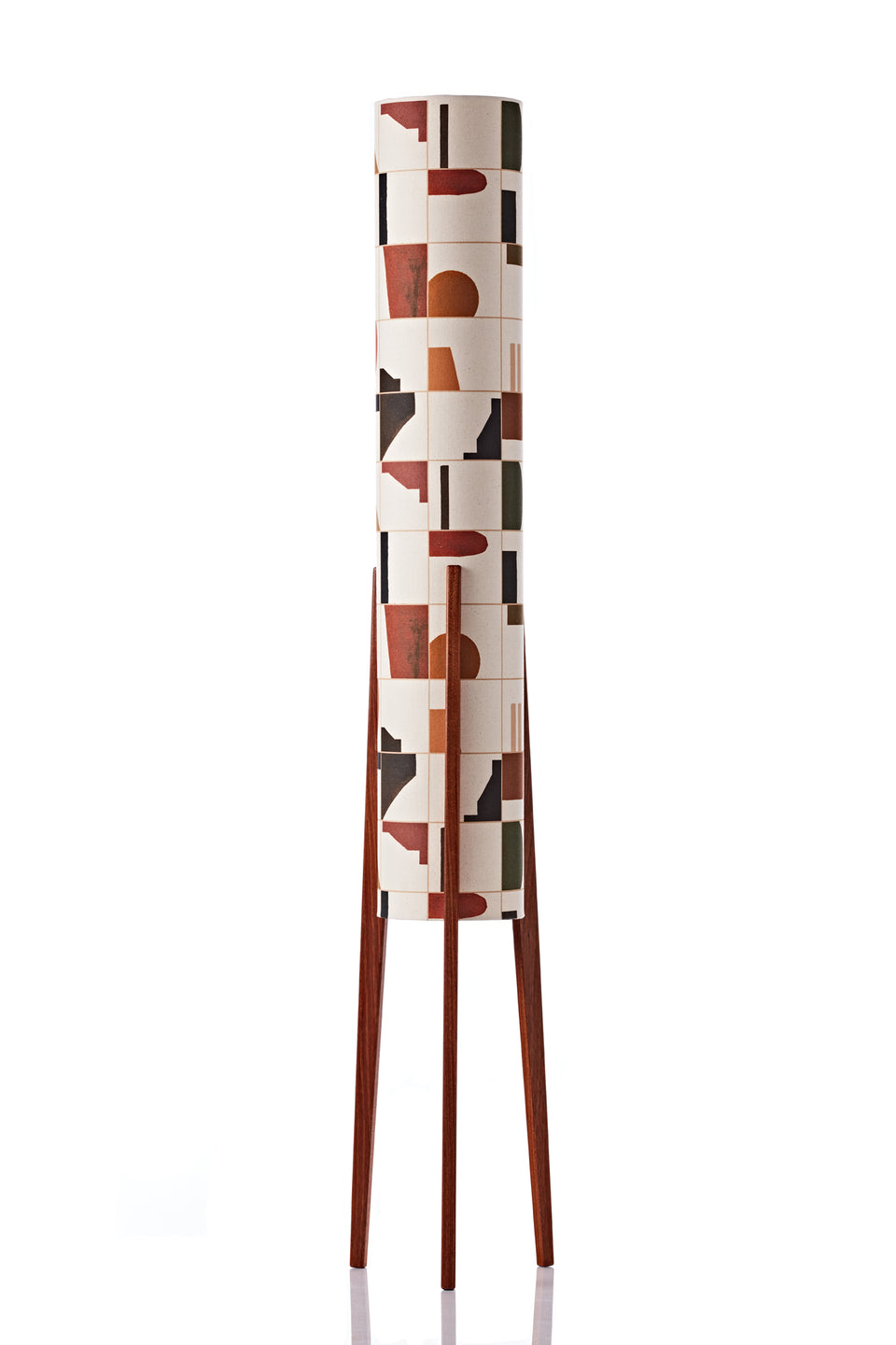 Rocket Floor Lamp • Large -  Grid Oat