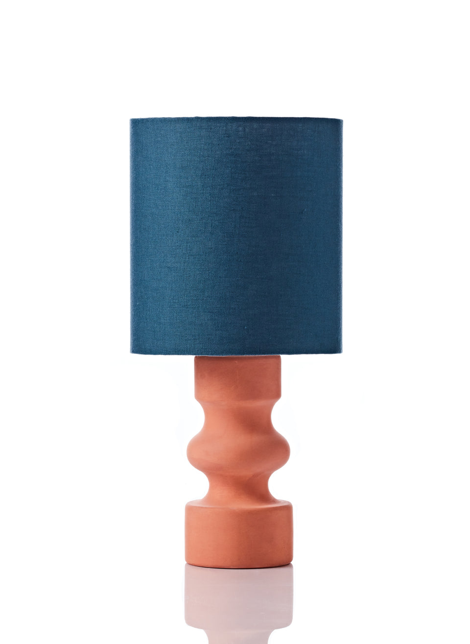 Venus Lamp • Teal Linen