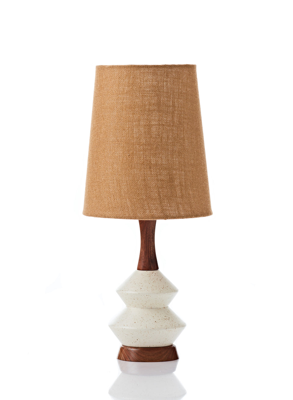 Athena Lamp • Small - Copper Hessian