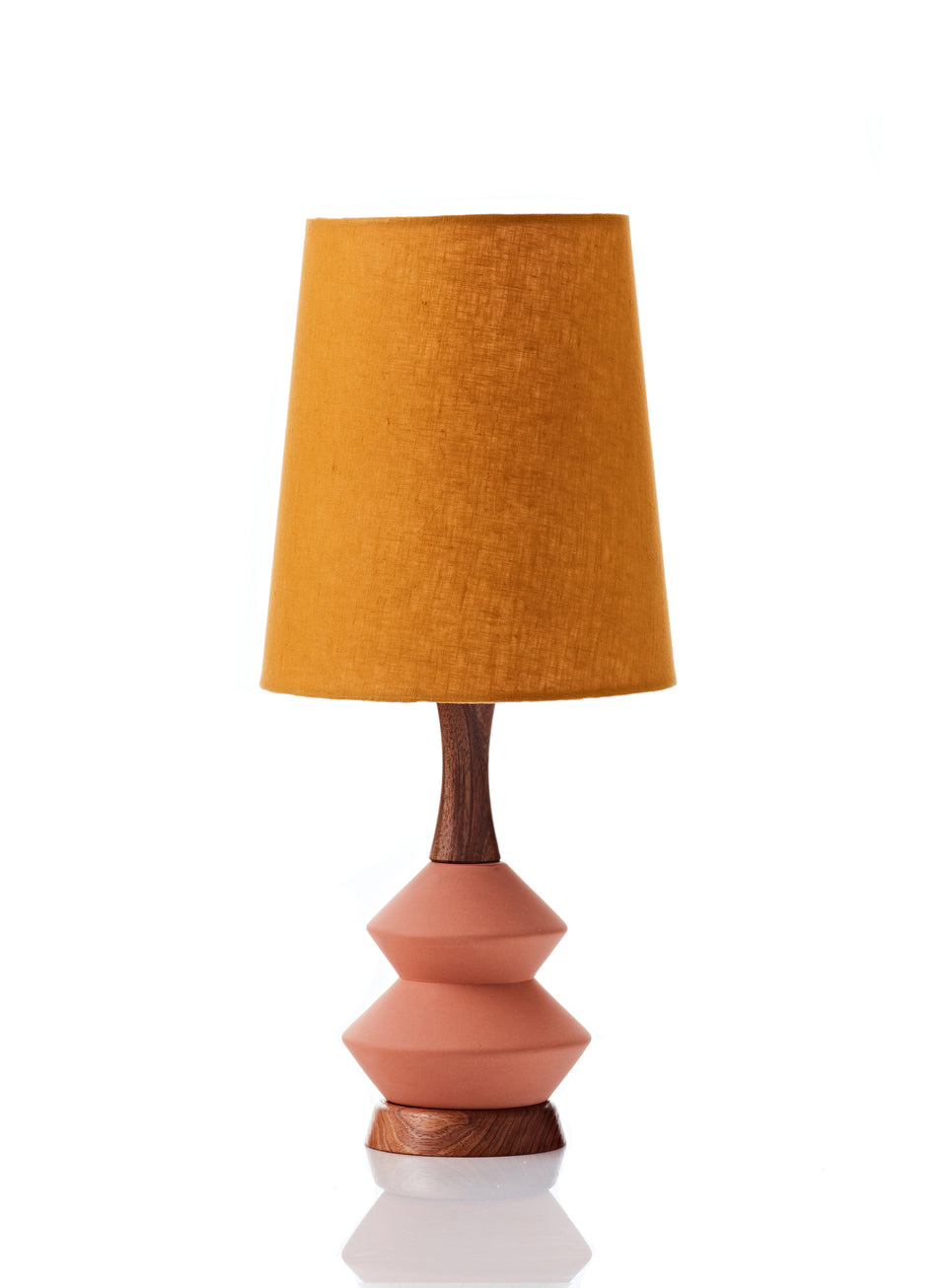 Athena Lamp • Small - Mustard Linen