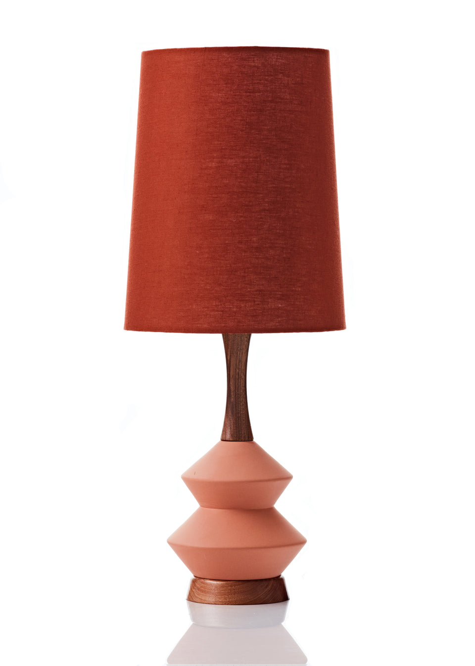 Athena Lamp • Large - Paprika Linen