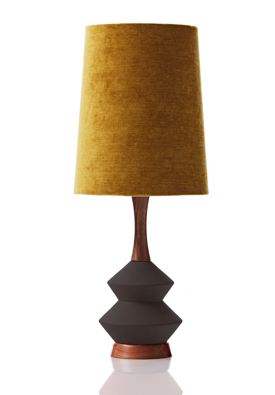 Athena Lamp • Large - Gold Velvet