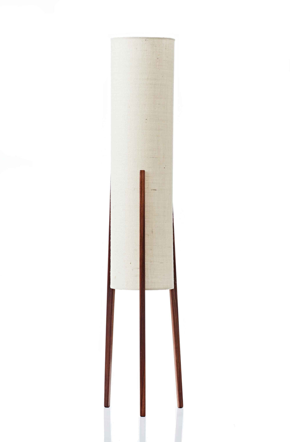Rocket Floor Lamp Medium Vanilla Hessian