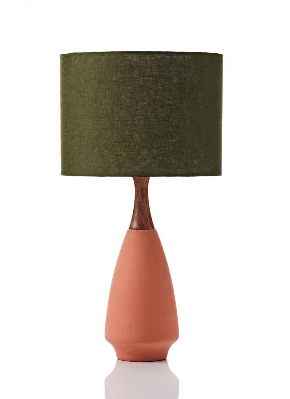 Ivy Lamp - Caper Linen