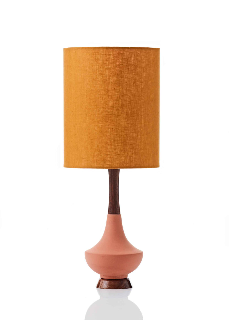 Electra Lamp • Small - Mustard Linen