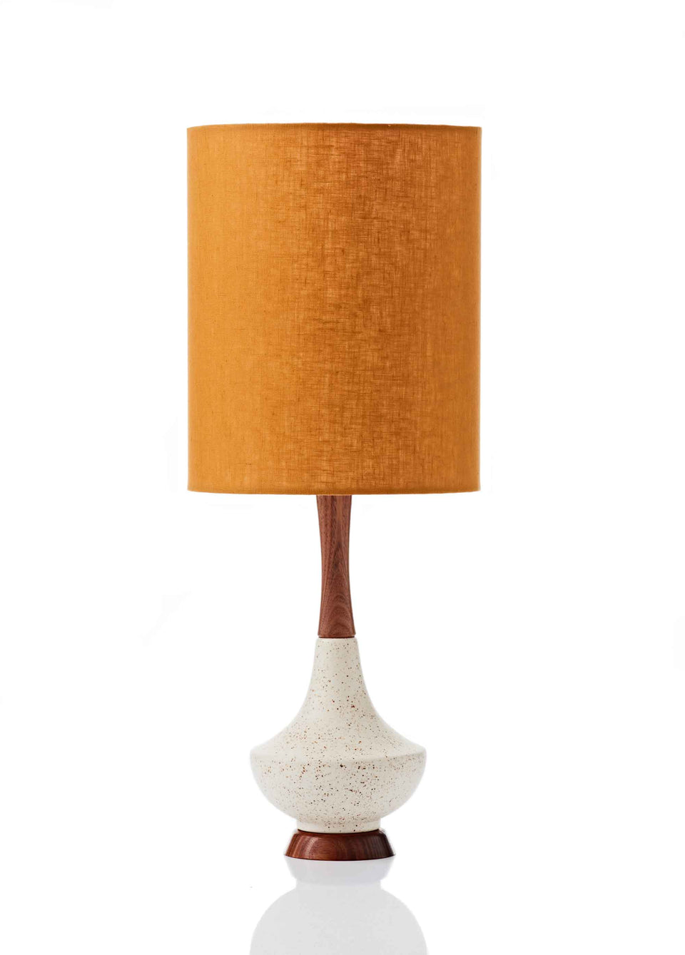 Electra Lamp • Small - Mustard Linen