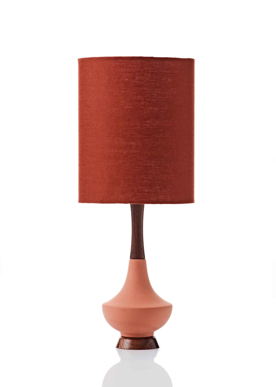 Electra Lamp • Small - Paprika Linen