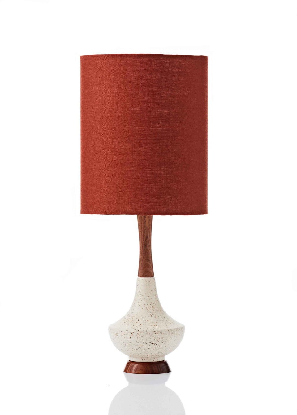 Electra Lamp • Small - Paprika Linen