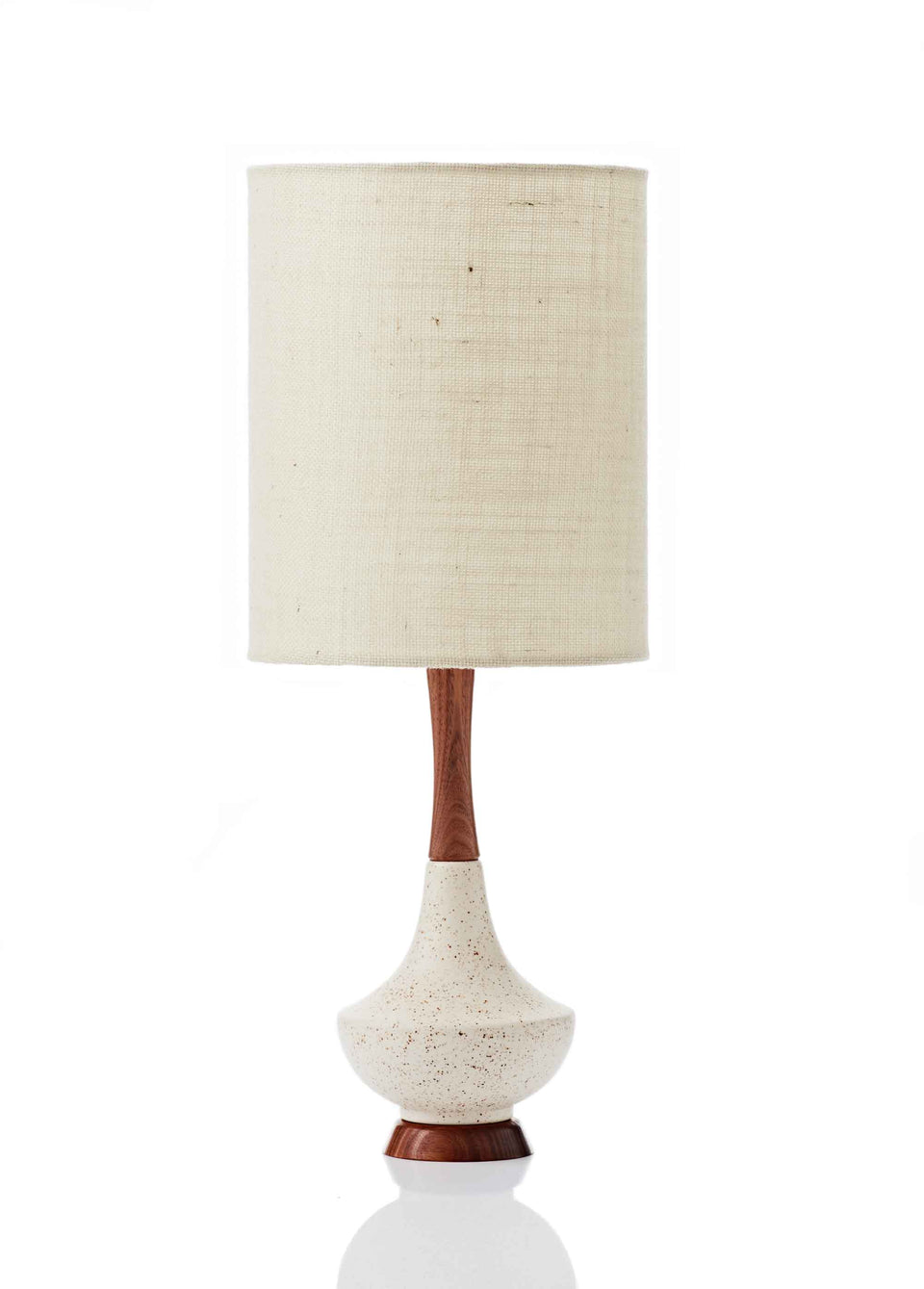 Electra Lamp • Small - Vanilla Hessian